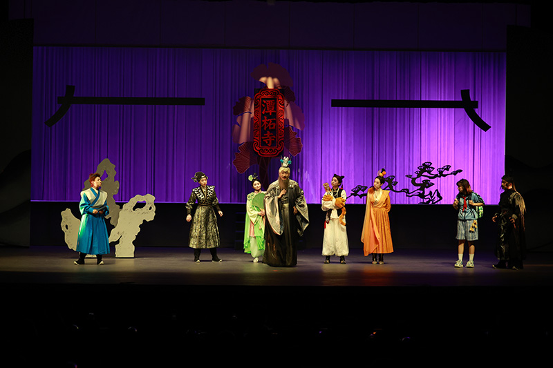 千年古刹传说在舞台“活”起来 《潭柘寺里的小福仙》首演圆满成功